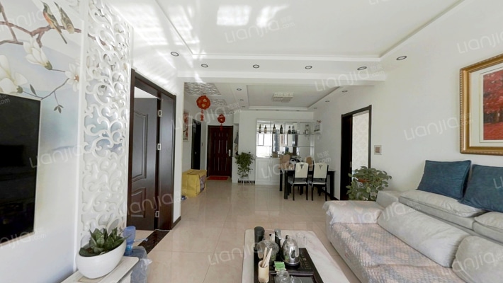 紫韵枫尚 两居室全阳户型精装修