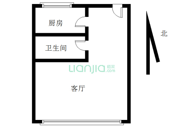 沾化路9-21(单数) 1室0厅1卫 32平米 1600