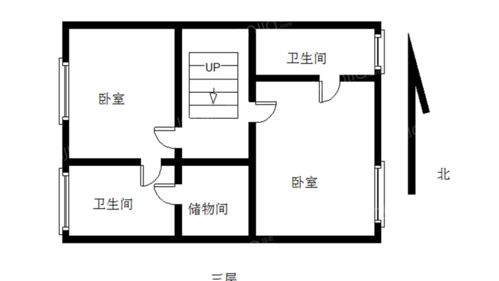 70年产权 联排别墅 产权证满2年 公摊1% 净得