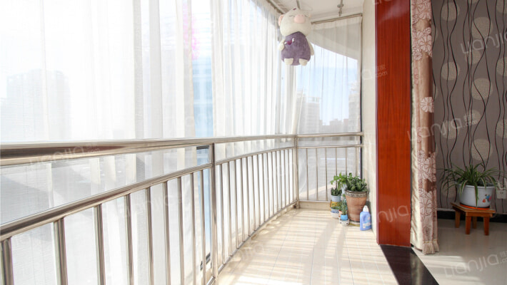 利君明天 三室南北通透 精装修-阳台