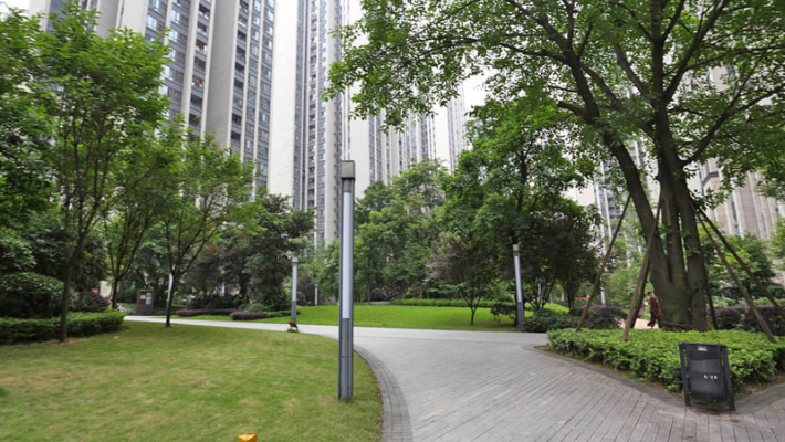 保利香雪 精装住家三房 带入户花园朝中庭_重庆南桥寺
