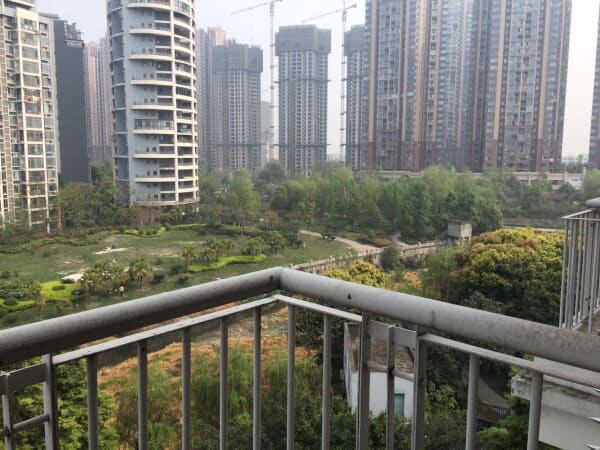 温江观澜半岛跃层大户型正看江安河景房视野好地铁