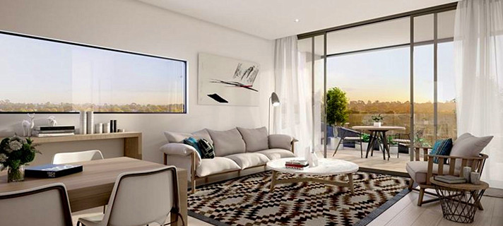 图为链家网海外频道中一澳洲悉尼公寓的内部实拍图