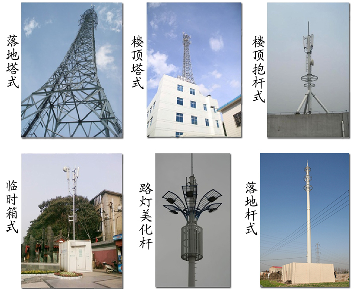 总能听到小区外施工的声音,隔天便看到晚上施工的地方竖起了信号基站