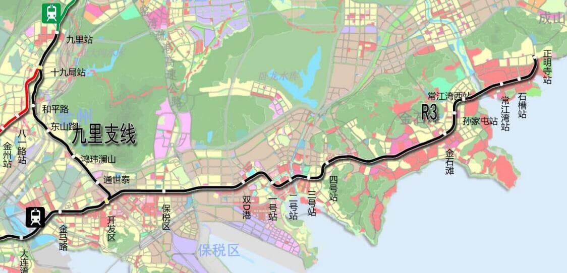 大连湾海底隧道和光明路延伸工程已正式开工,渤海大道一期计划2017