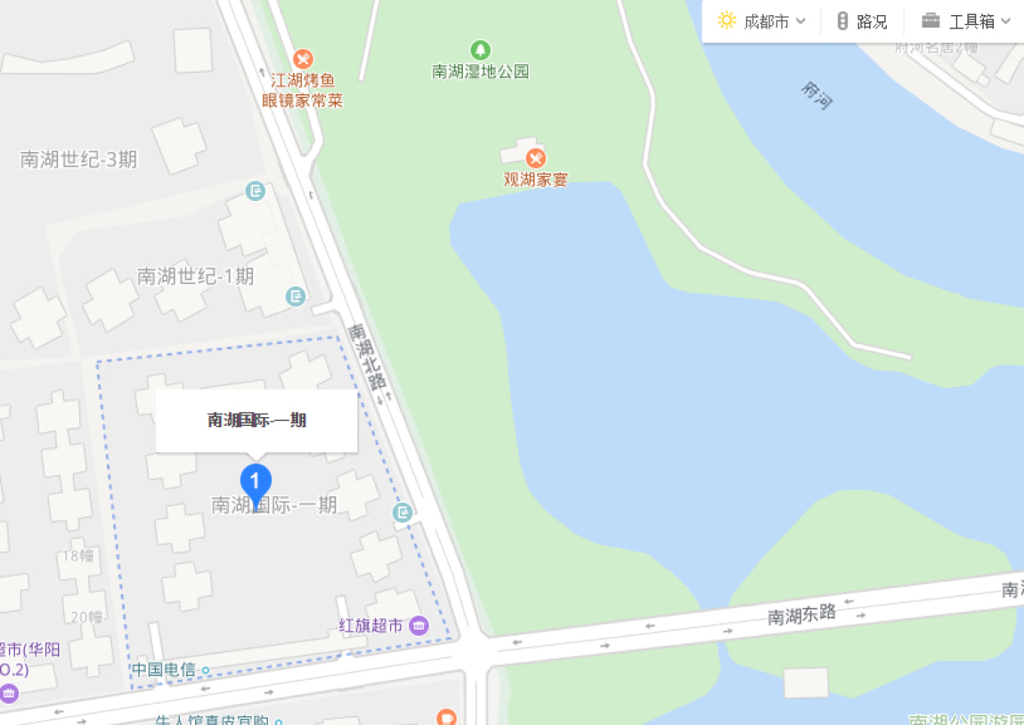 在双流县南延线南湖度假风景区内,就有这样一个楼盘,与南湖公园相邻