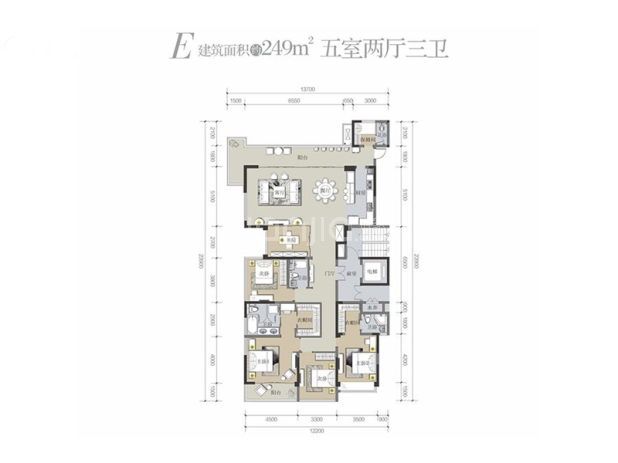 北大资源紫境府户型图