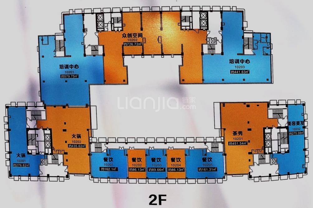 欧亚国际户型图(链家网)