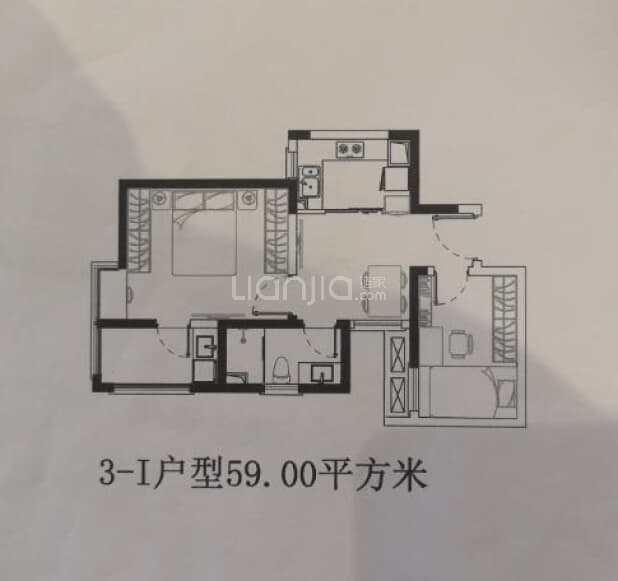 上海新房 上海楼盘 宝山楼盘 宝林枫景苑 宝林枫景苑户型图  居室:2室