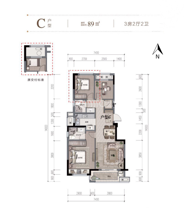 柳岸春风户型图