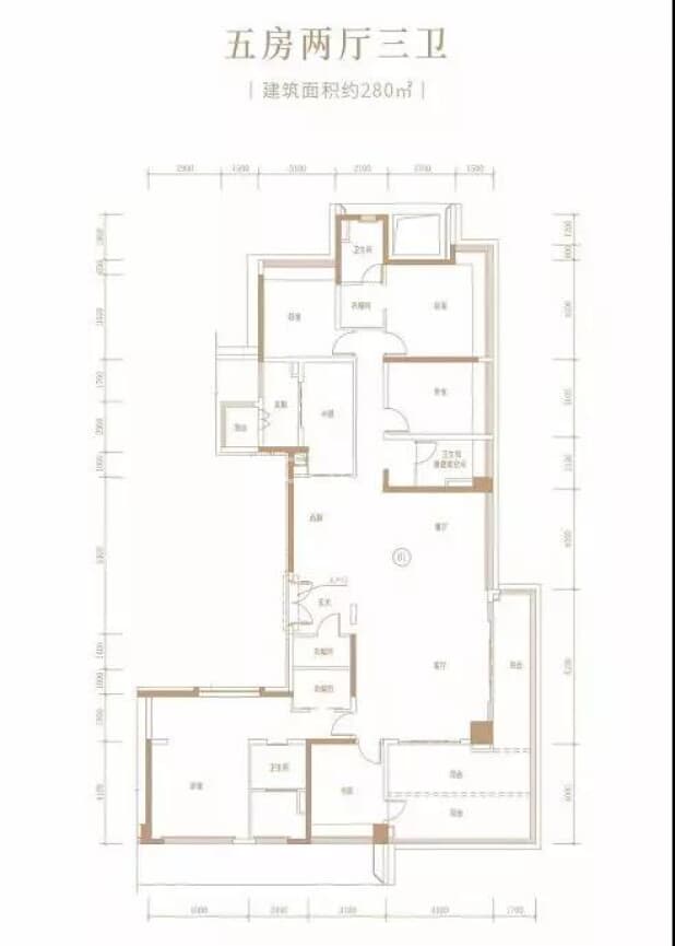 保利和悦滨江户型图