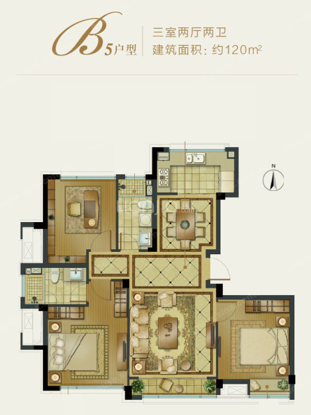 绿城兰园户型图