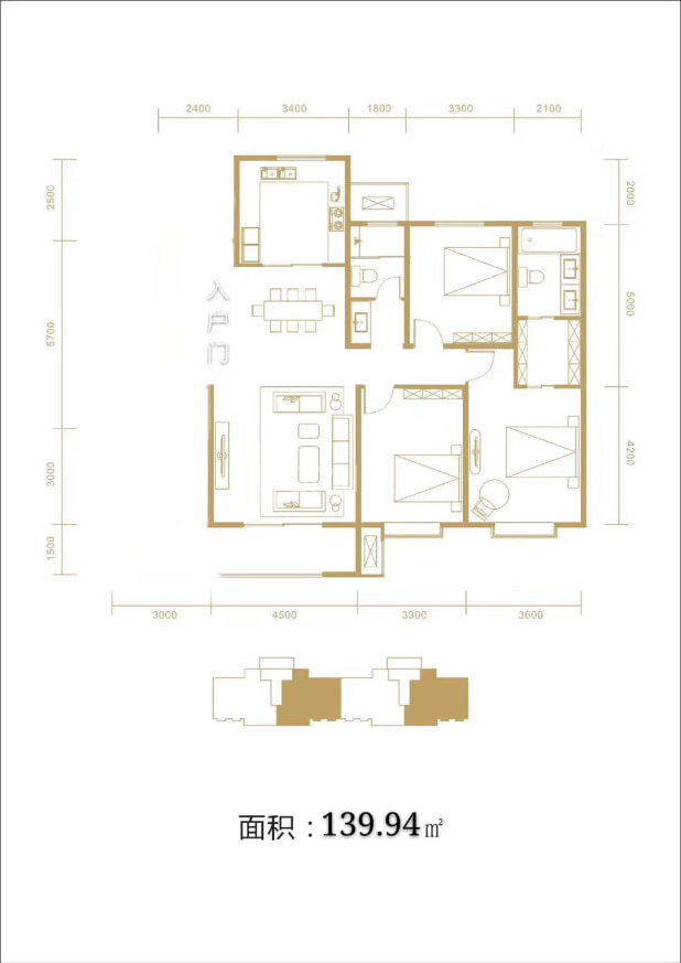 九璟台户型图