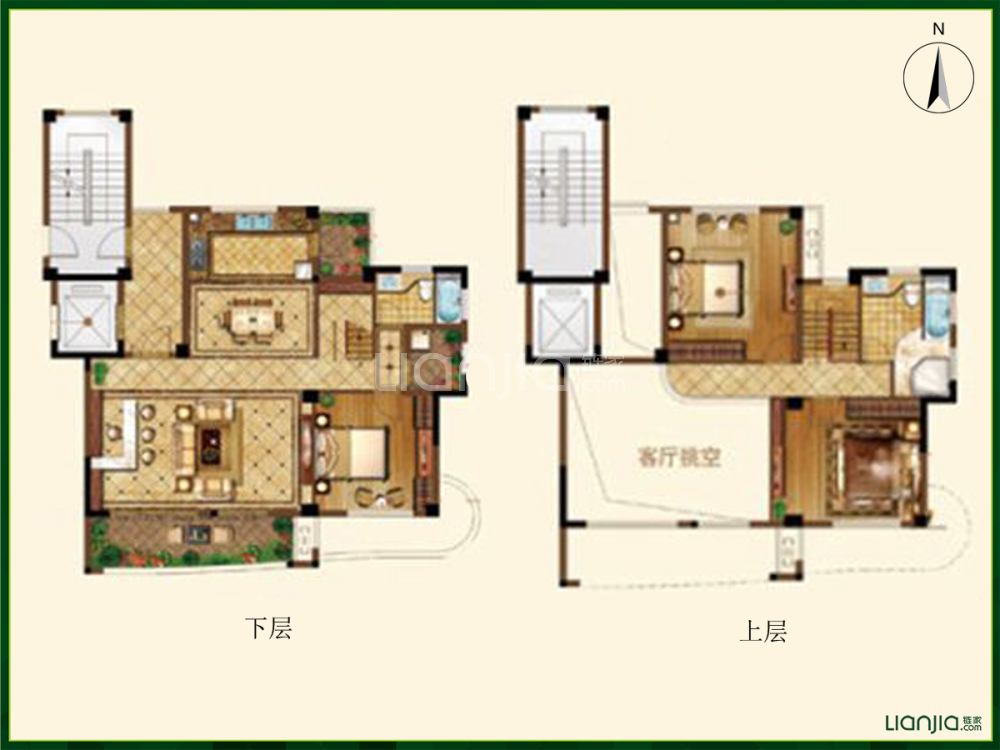 苏州桃花源户型图,苏州桃花源别墅户型图,苏州绿城桃花源户型图(第18页)_大山谷图库