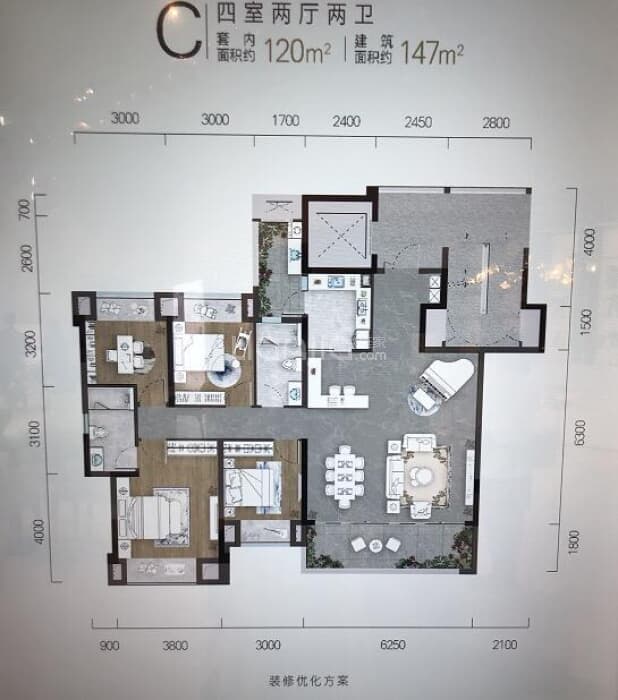 香港置地云山岳户型图