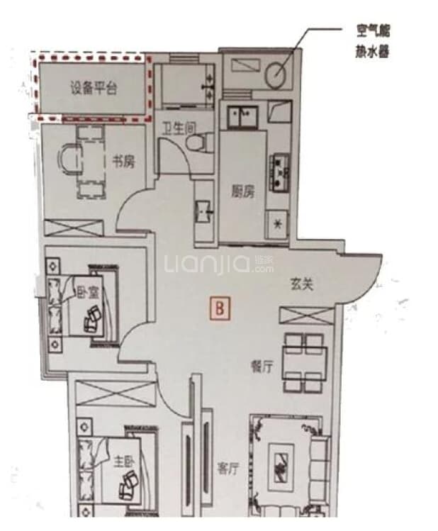 城建琥珀蜀熙府户型图