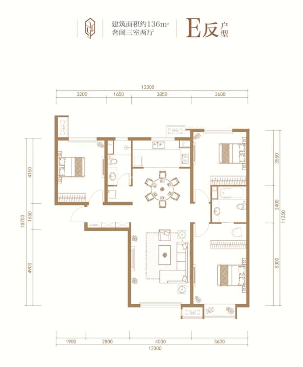 北京新房 北京楼盘 昌平楼盘 京投发展公园悦府 京投发展公园悦府户型