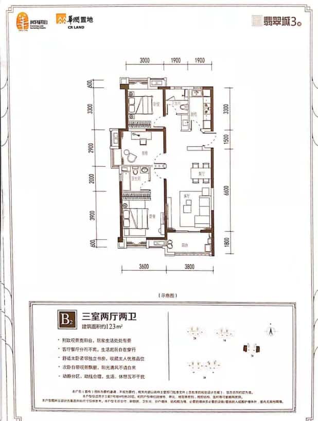 华润翡翠城户型图