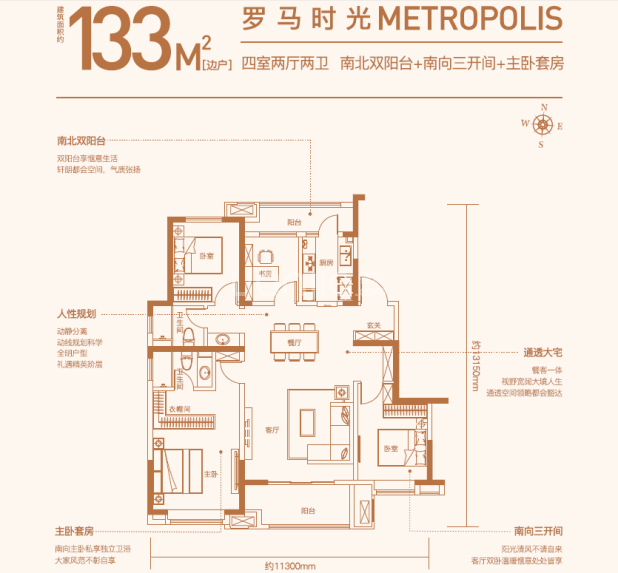 新城悦隽公园里户型图