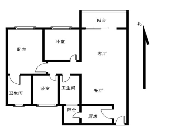 祈福缤纷汇户型图