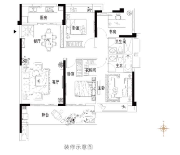 融侨·悦府户型图