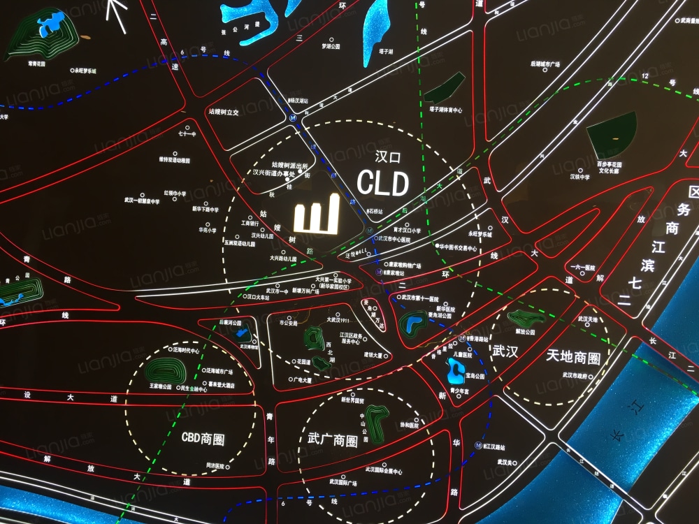 君荟天地图片_君荟天地实景图(武汉链家新房)
