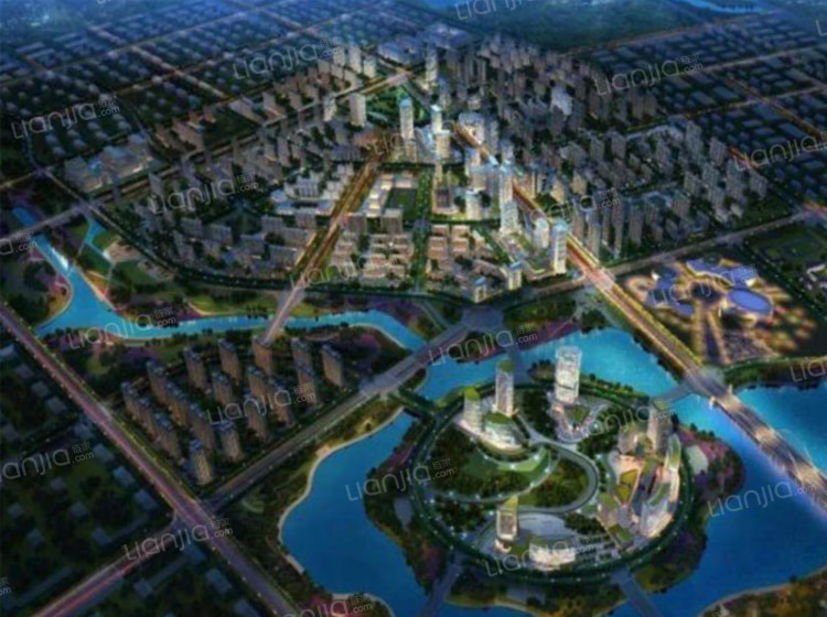 万科城湖心岛效果图相册