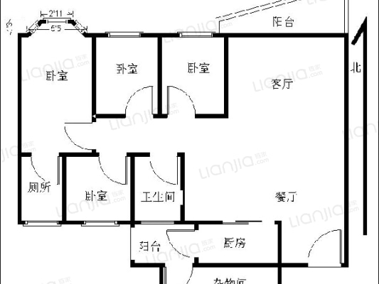 骏景花园南苑骏灏轩 4室2厅 430万