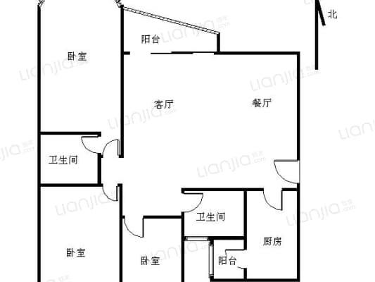 骏景花园 南苑高层 豪华装修 大三房