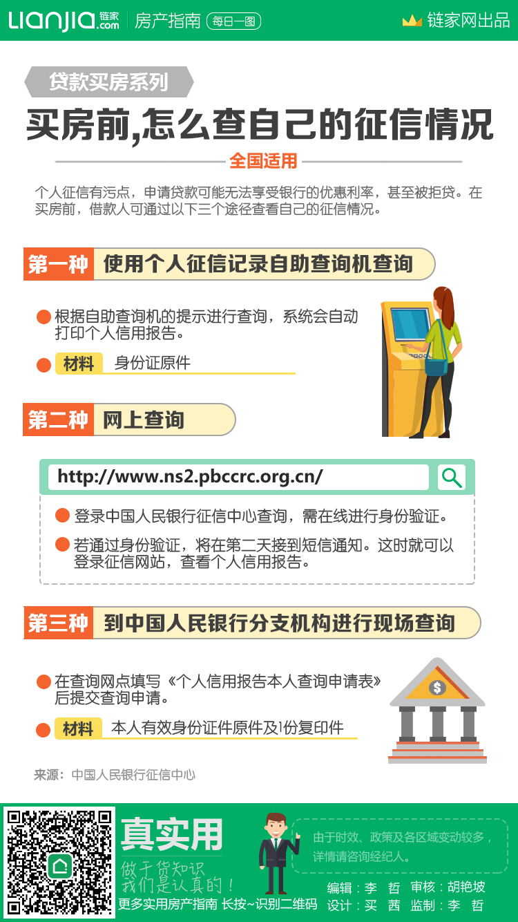 怎么查征信情况？