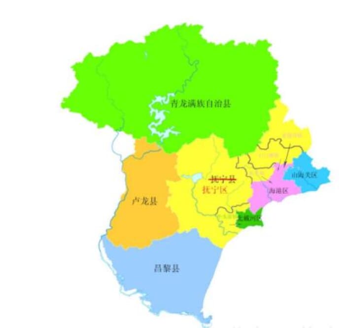 根据秦皇岛城乡规划局网站公示的秦皇岛市人民政府关于 《卢龙县城乡