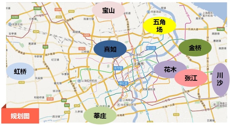 (2016-2040年上海城市总体规划图)