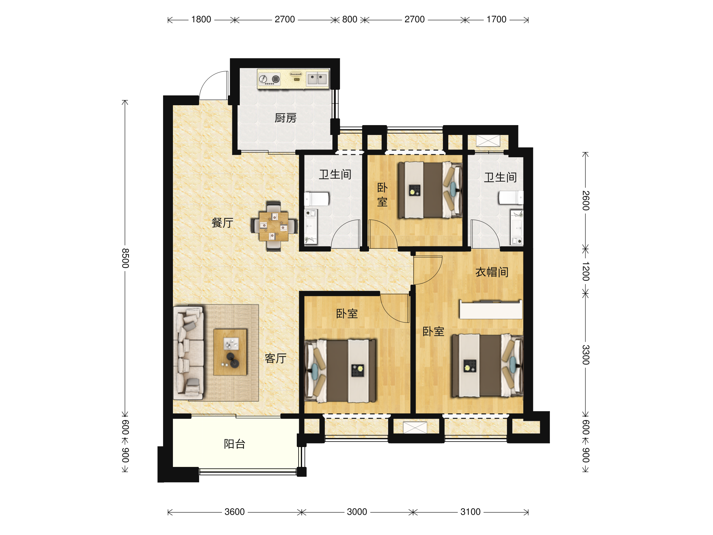 建发金茂玺悦户型图(建发金茂玺悦链家新房)