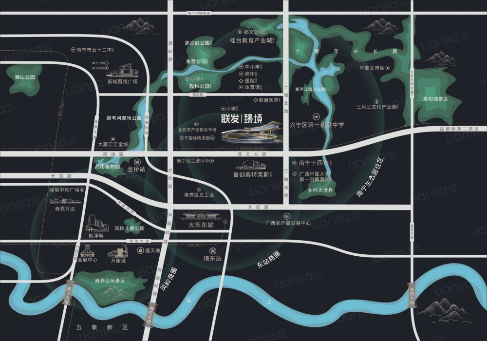 联发臻境_南宁联发臻境楼盘详情(南宁链家新房)