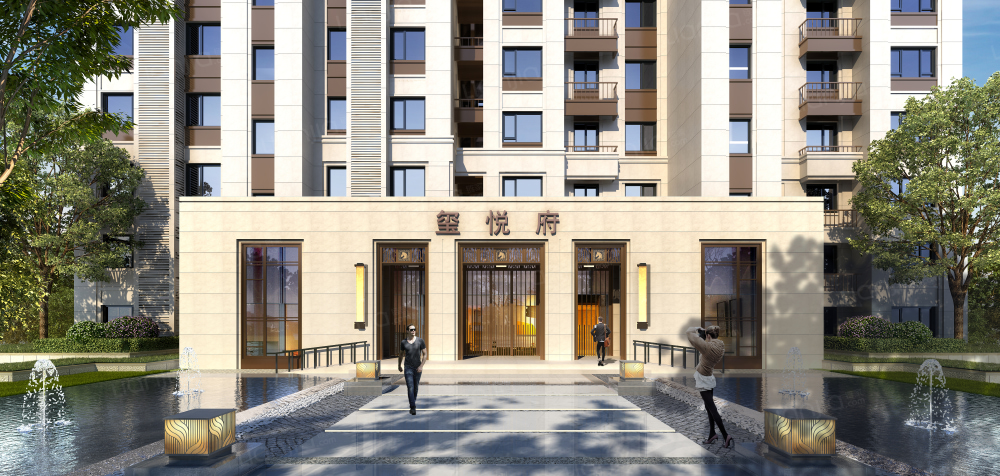 金地玺悦府图片_金地玺悦府实景图(石家庄链家新房)
