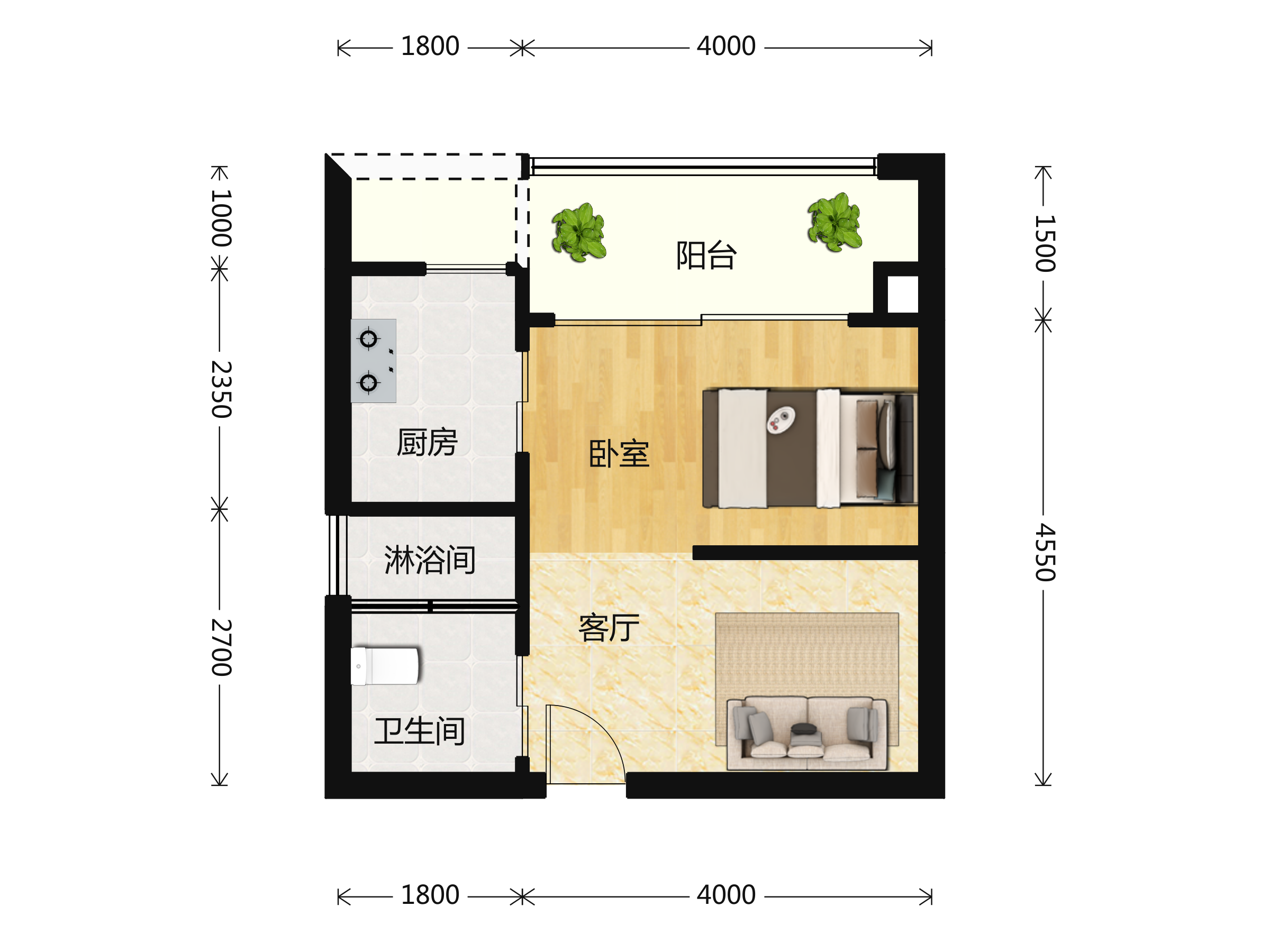 华府蓝湾户型图(华府蓝湾链家新房)