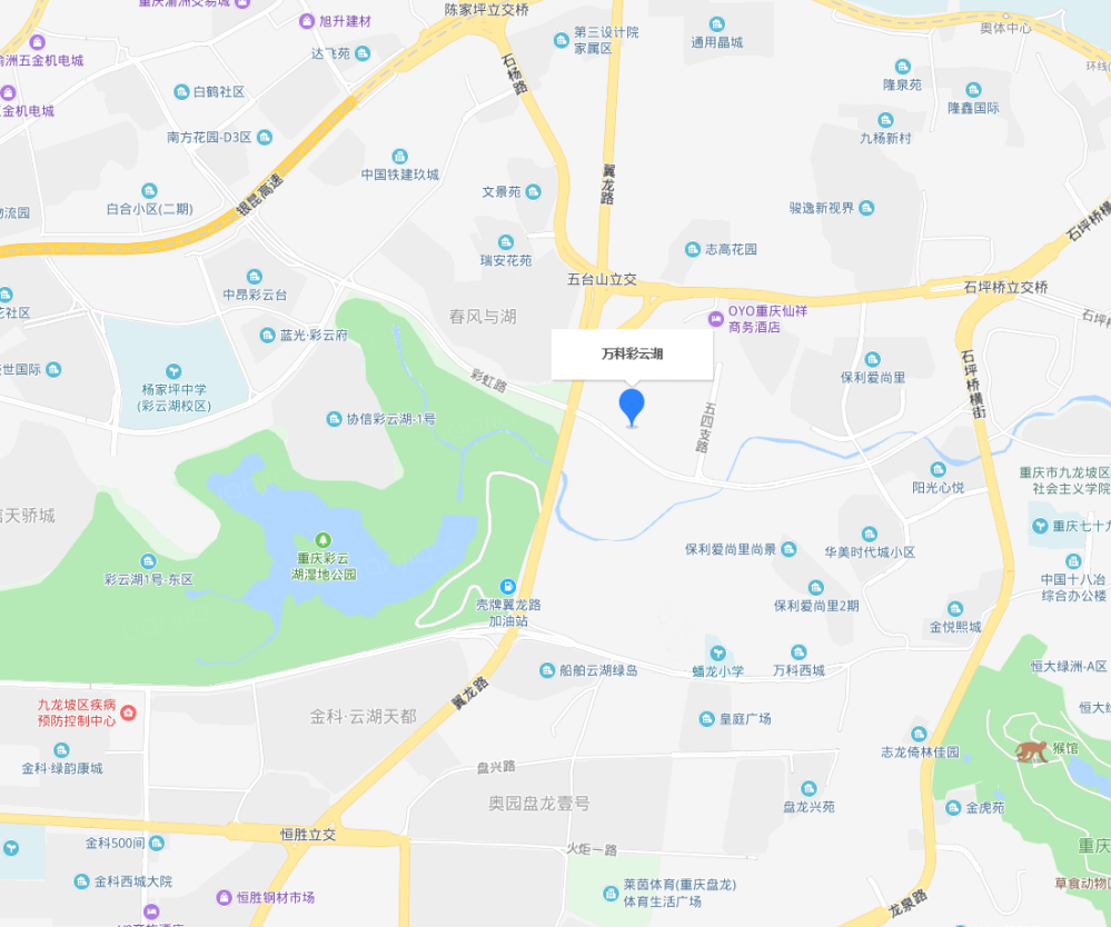 万科彩云湖图片_万科彩云湖实景图(重庆链家新房)