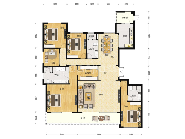 中国铁建西派国樾户型图