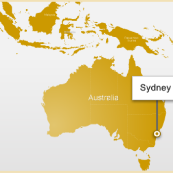 (1/2)悉尼地理位置图