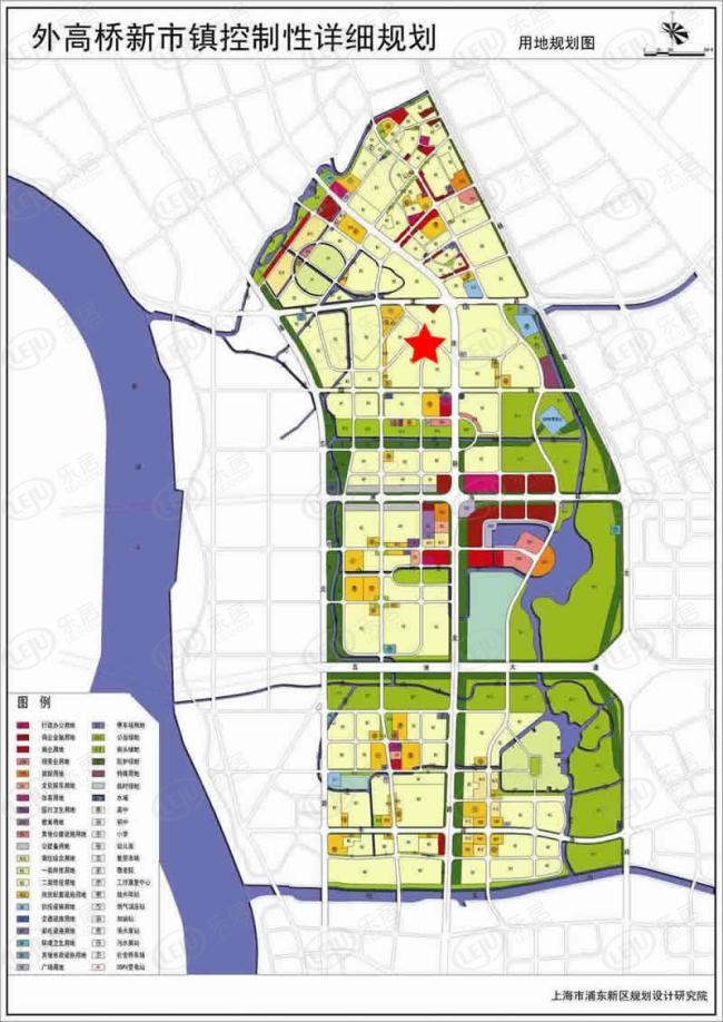 外高桥新市镇控制性详细规划