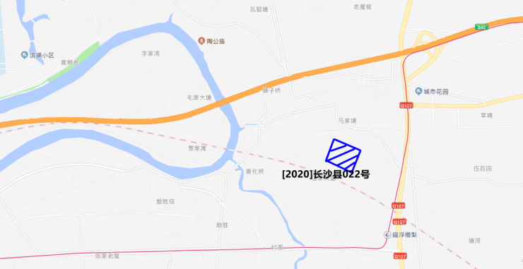 房产看点 正文 长沙县022号为商住用地,位于长沙县榔梨街道新城路以南