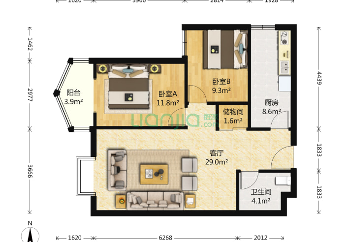 北京小区 西城小区 广安门小区 西豪逸景小区 西豪逸景户型大全 西豪