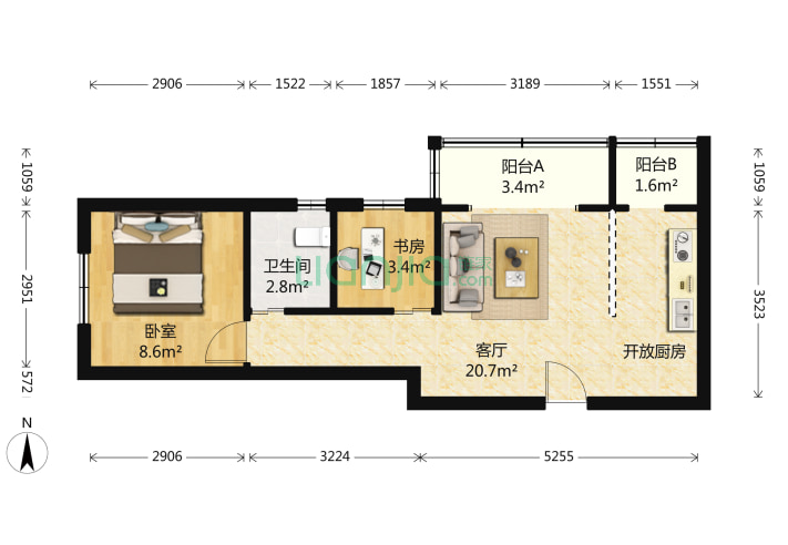 北京小区 朝阳小区 定福庄小区 定福家园3号院 定福家园3号院户型图