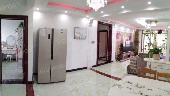 北京通勤南行首站鸿盛望京小区南北通透精装修证满二年-客厅