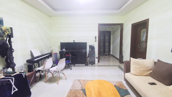 房主急售 中式精装修 洋房下跃 小院儿 阳光房 美哉-客厅A