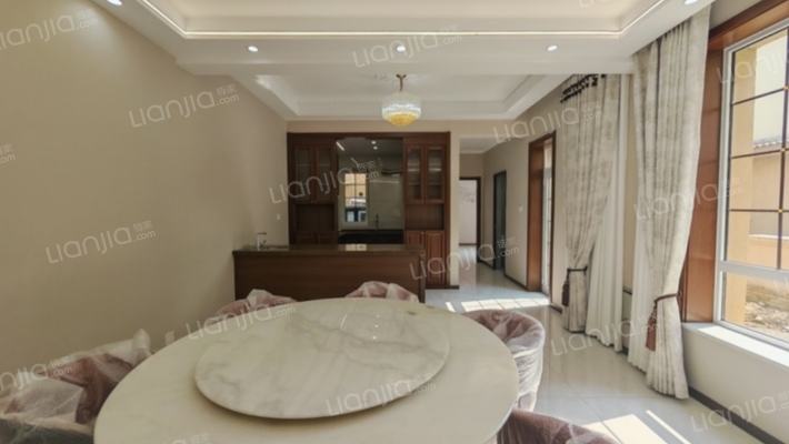 精装联排别墅 带院子 上下三层 小区环境好 绿化高-餐厅