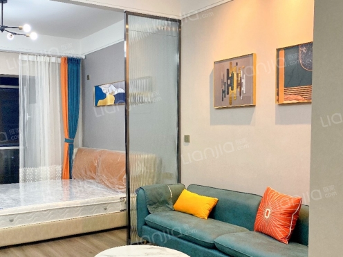 整租·阅海湾新华联广场·有鱼公寓 1室1厅 北