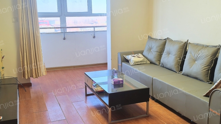 水岸花城，一线河景美宅，标准现房，即买即住-客厅