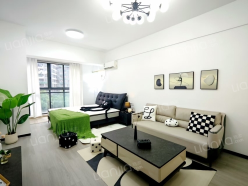 整租·东原翡翠明珠 1室1厅 南