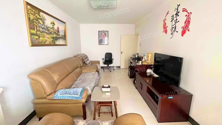 地质总局北院精装两居，可直接入住-客厅